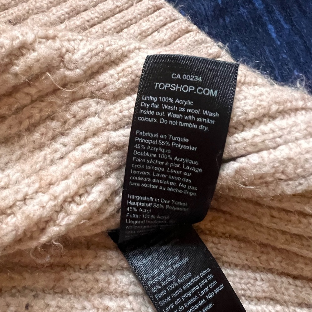 Topshop Ribbed Open Front Cardigan - Picture 6 of 7